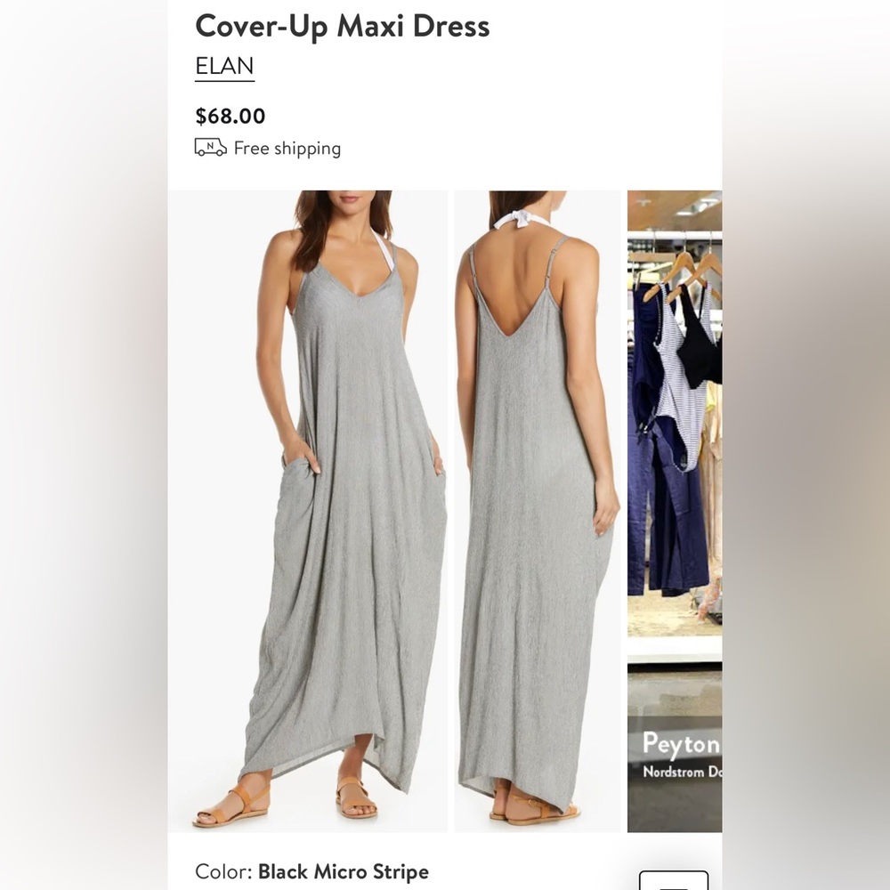 Elan Maxi Dress, fits small-medium